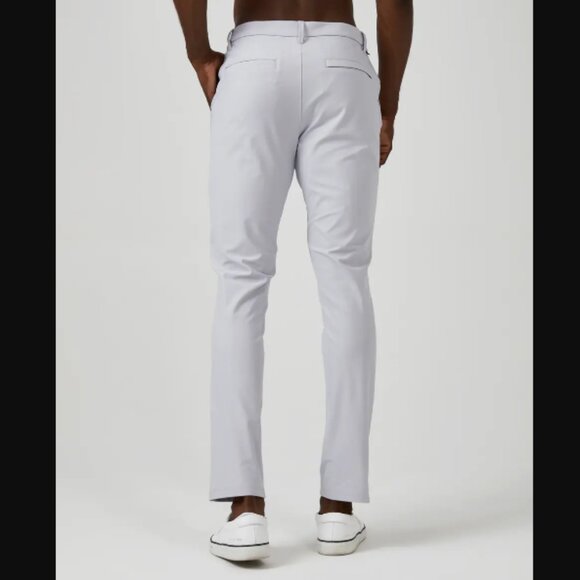 7DIAMONDS Men's Infinity Chino Pant Size 36X32 In Fog - Picture 2 of 12